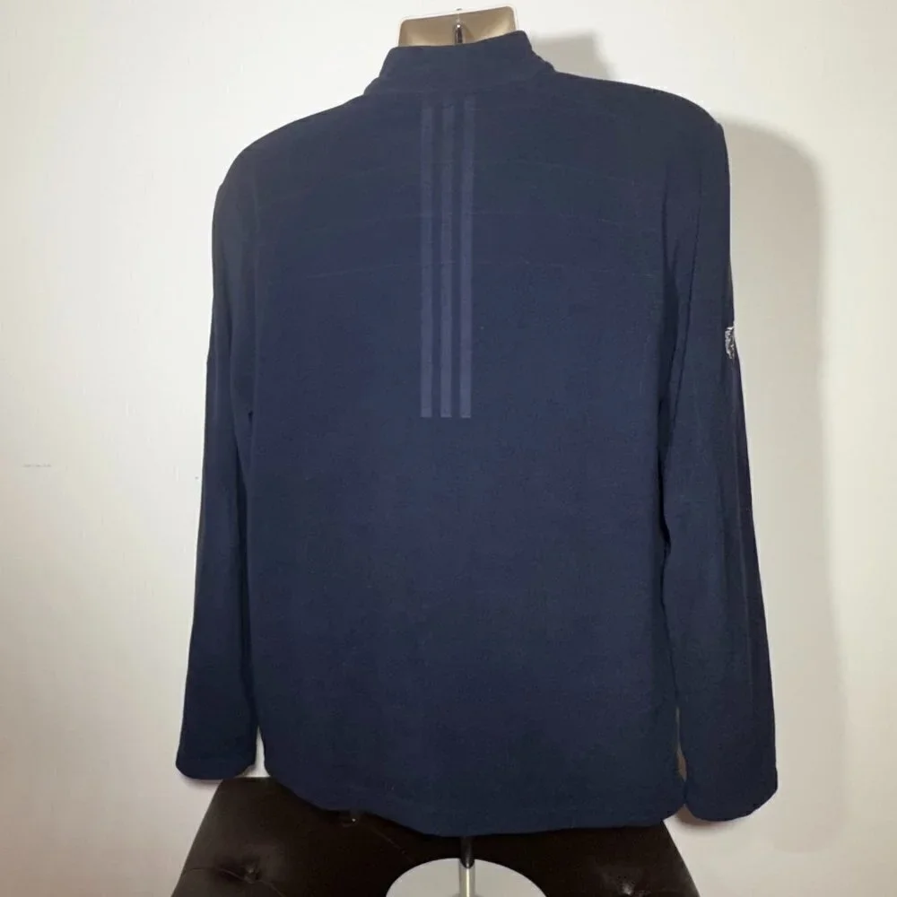 adidas blue fleece